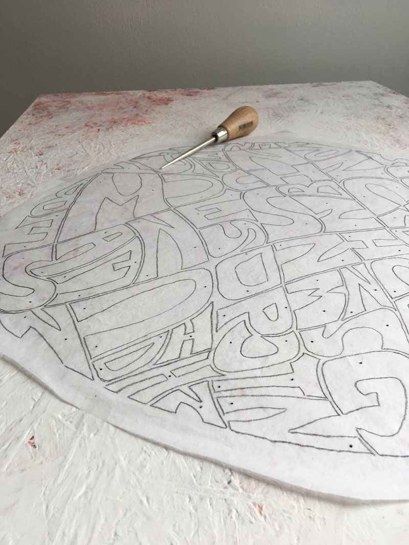 Arbeitsprozess Metallbilder, Gabriele Maynollo