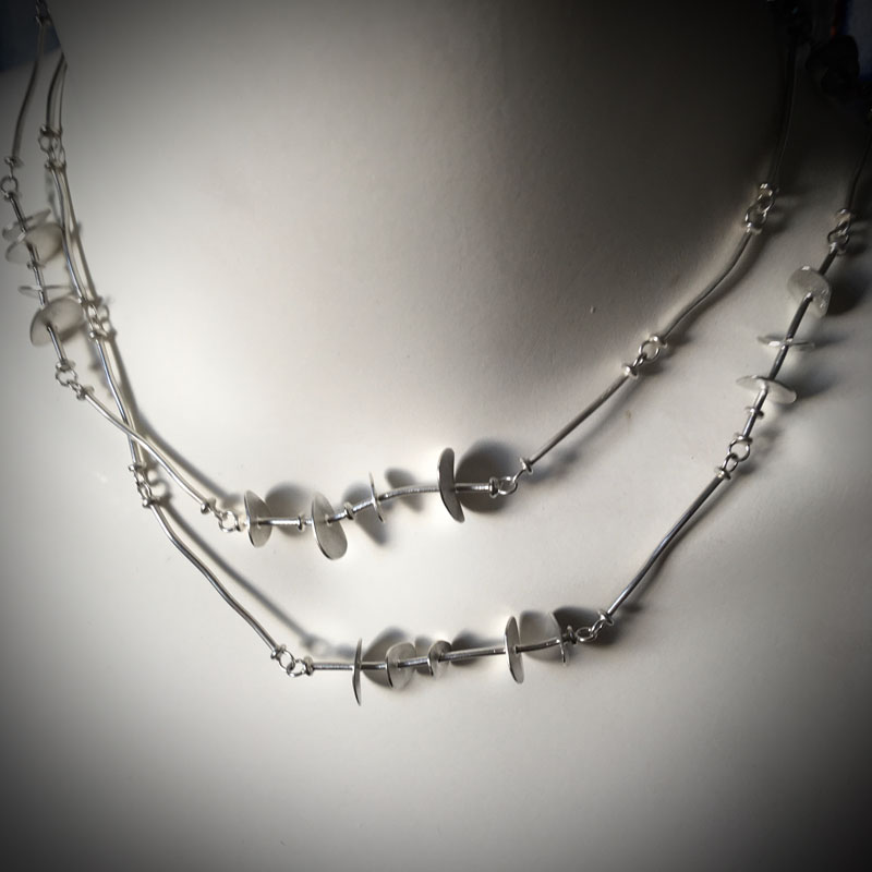 Halsschmuck Silber, Gabriele Maynollo