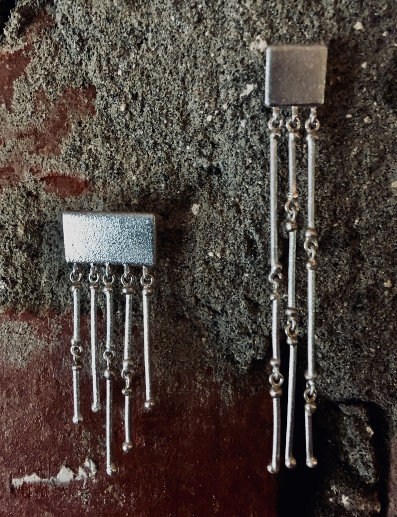 Ohrschmuck Silber, Gabriele Maynollo
